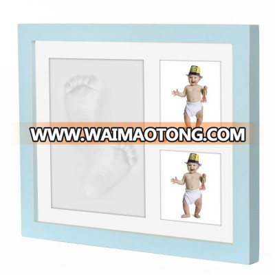 Sweet Beginning Baby Picture Frame / Cute Handprint Footprint Clay Kit