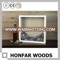 Honfar Decorative Pine Wood Shadow Box with High Quality Cheap Price